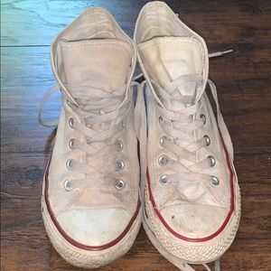 White high top converse